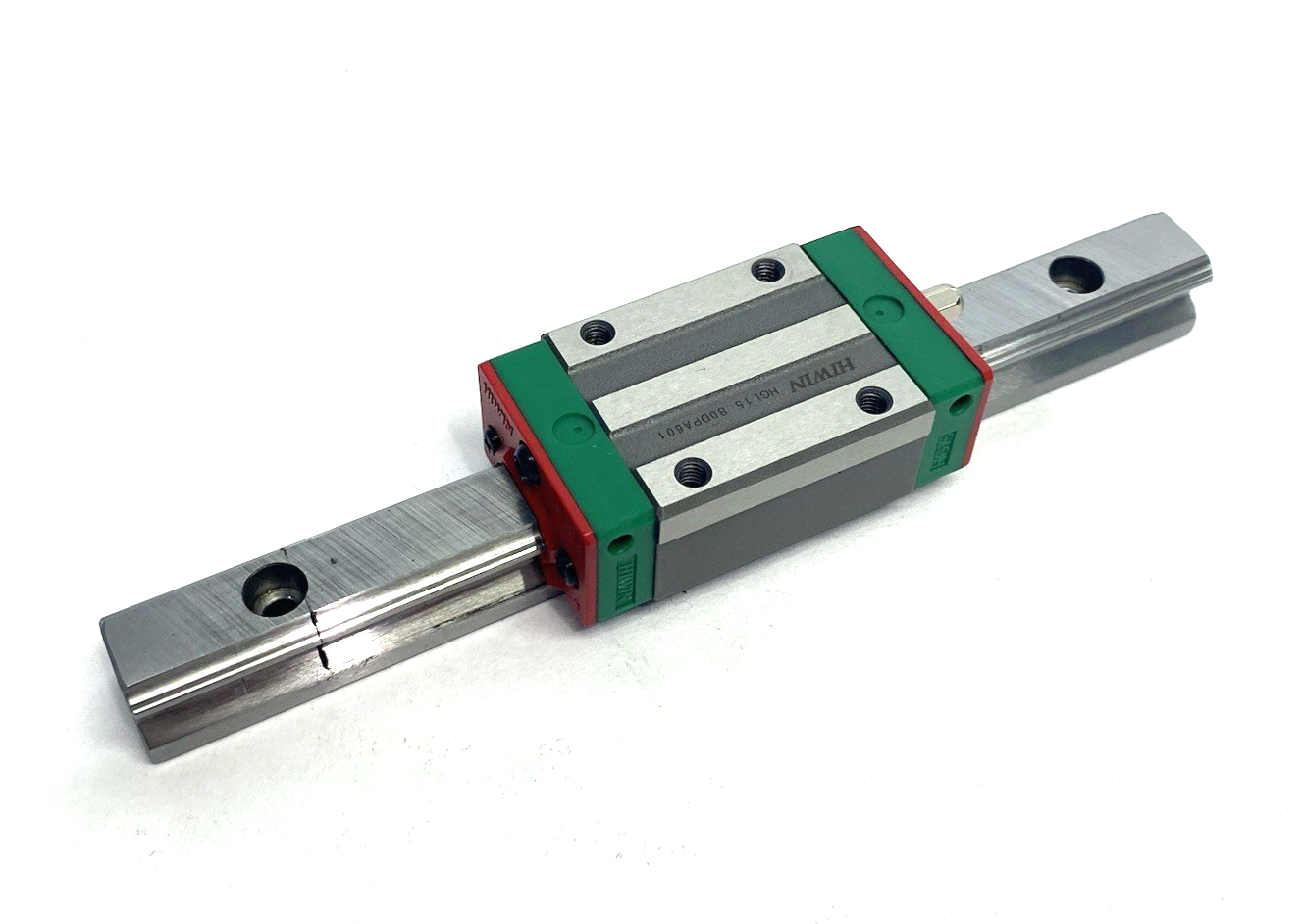 HGL-15-CA-1T160-Z0-C | Hiwin Linear Guideway Block and Rail, 1-Block, 160mm Rail - Used - Maverick Industrial Sales