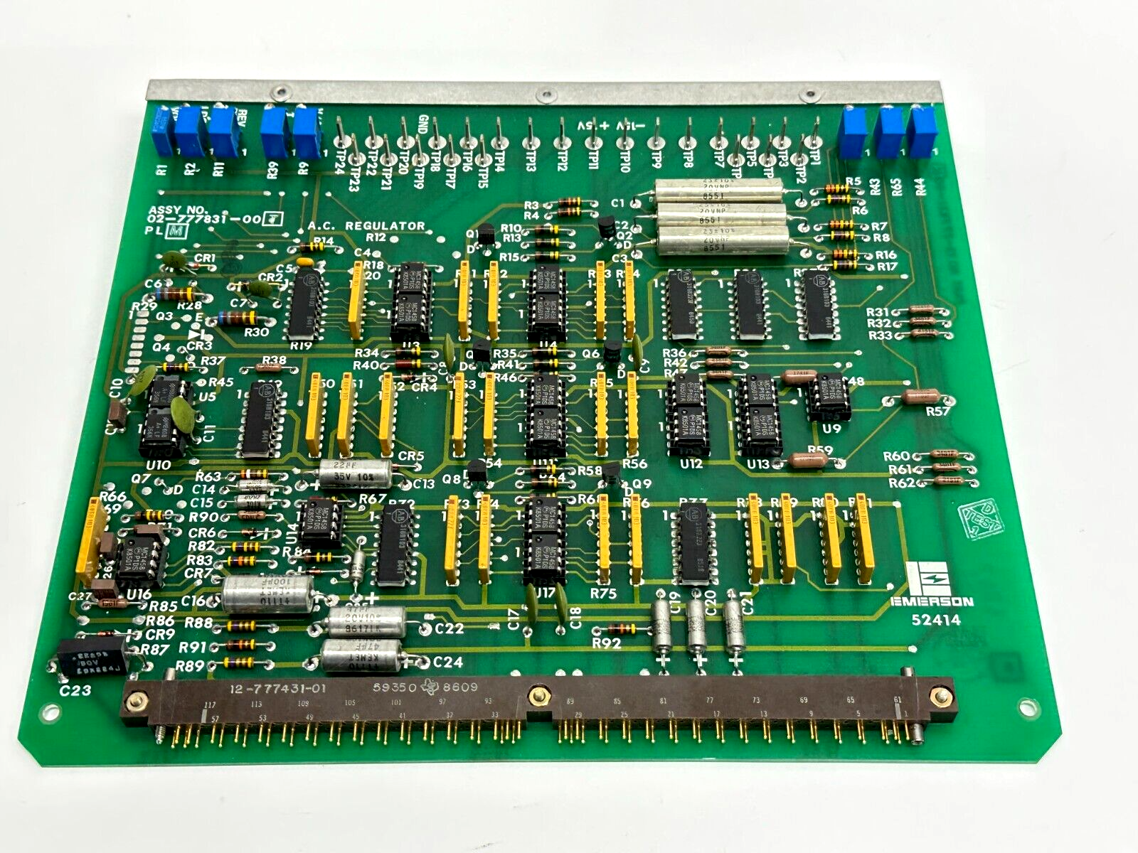Emerson 02-777831-00 A.C Regulator Circuit Board - Maverick Industrial Sales