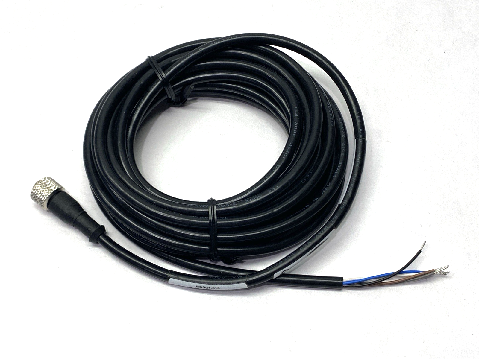 Banner MQDC1-515 Single-Ended Female Cordset 5-Pin M12 47812 - Maverick Industrial Sales