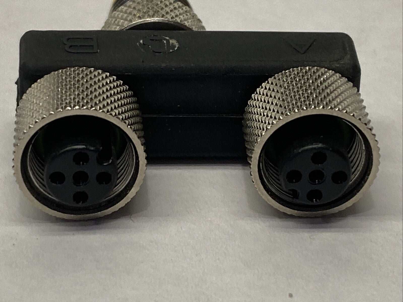Lumberg Automation ASBS-2-M12-S3995 T-Connector M125-Pin 600003843 - Maverick Industrial Sales