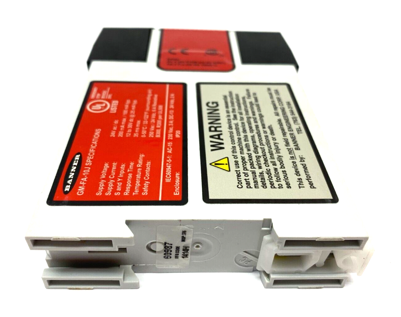 Banner Engineering GM-FA-10J Machine Safety Relay 60987 - Maverick Industrial Sales