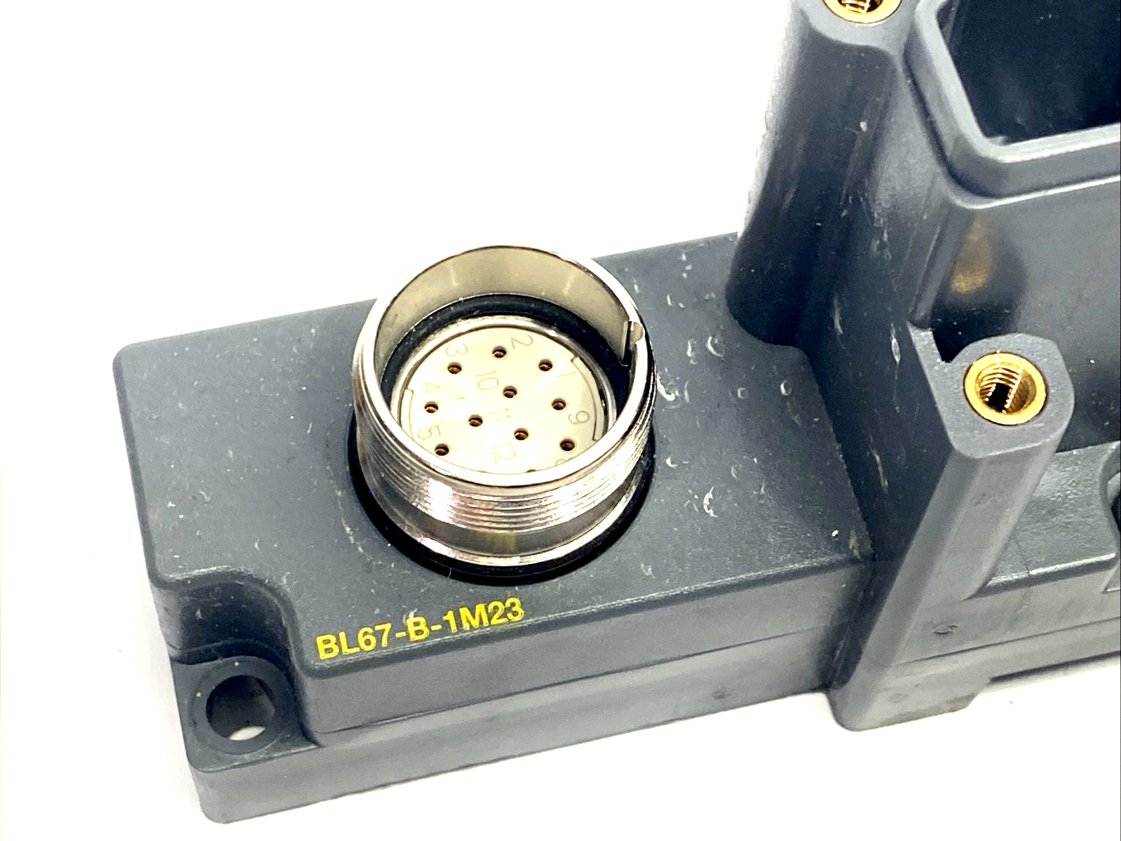 Turck BL67-B-1M23 Base Module, M23 12-Pin, 6827213 - Maverick Industrial Sales