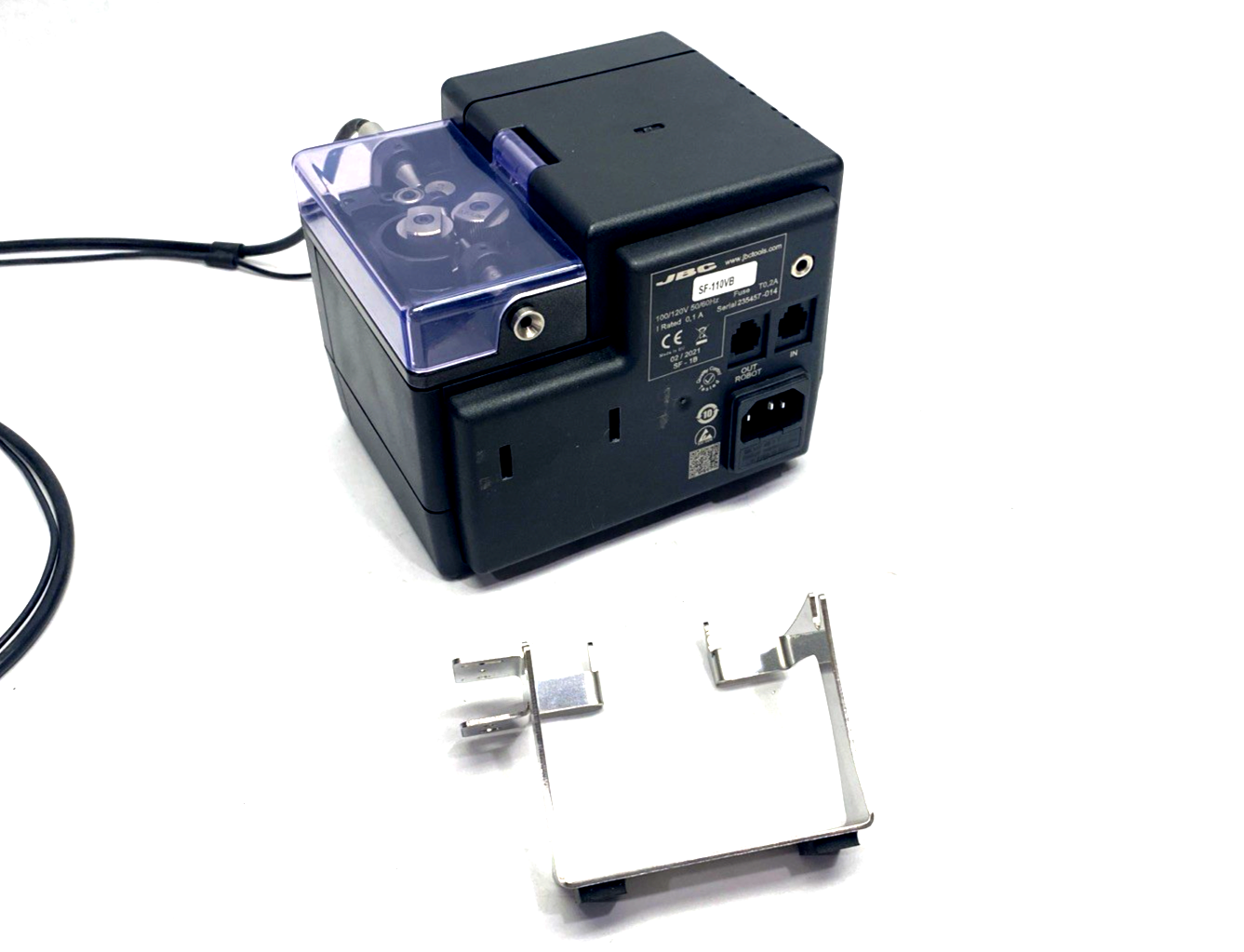 SF-110VB | JBC Automatic Solder-Wire Feeder Station/Unit, SF280-A Handle - Used - Maverick Industrial Sales