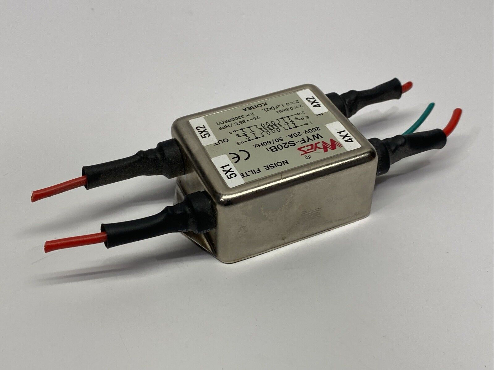 Wyes WYF-S20B Noise Filter 20A 250V - Used - Maverick Industrial Sales