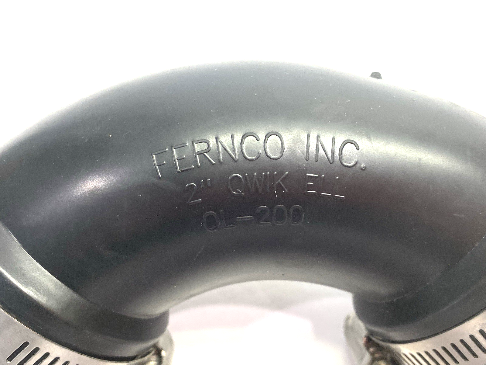 QL-200 | Fernco Quik Ell 90-Degree Flexible Elbow, 2" - New – Open box - Maverick Industrial Sales