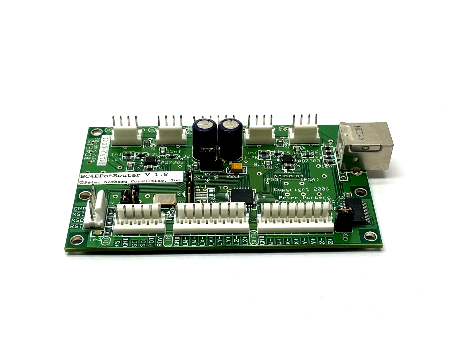 Peter Norberg BC4E1502 Rev. X48-02 IO Circuit Board - Used - Maverick Industrial Sales