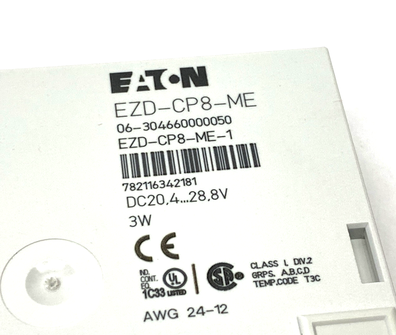 Eaton EZD-CP8-ME-1 Easy Programmable Relay CPU w/ 24VDC Power Supply - Maverick Industrial Sales