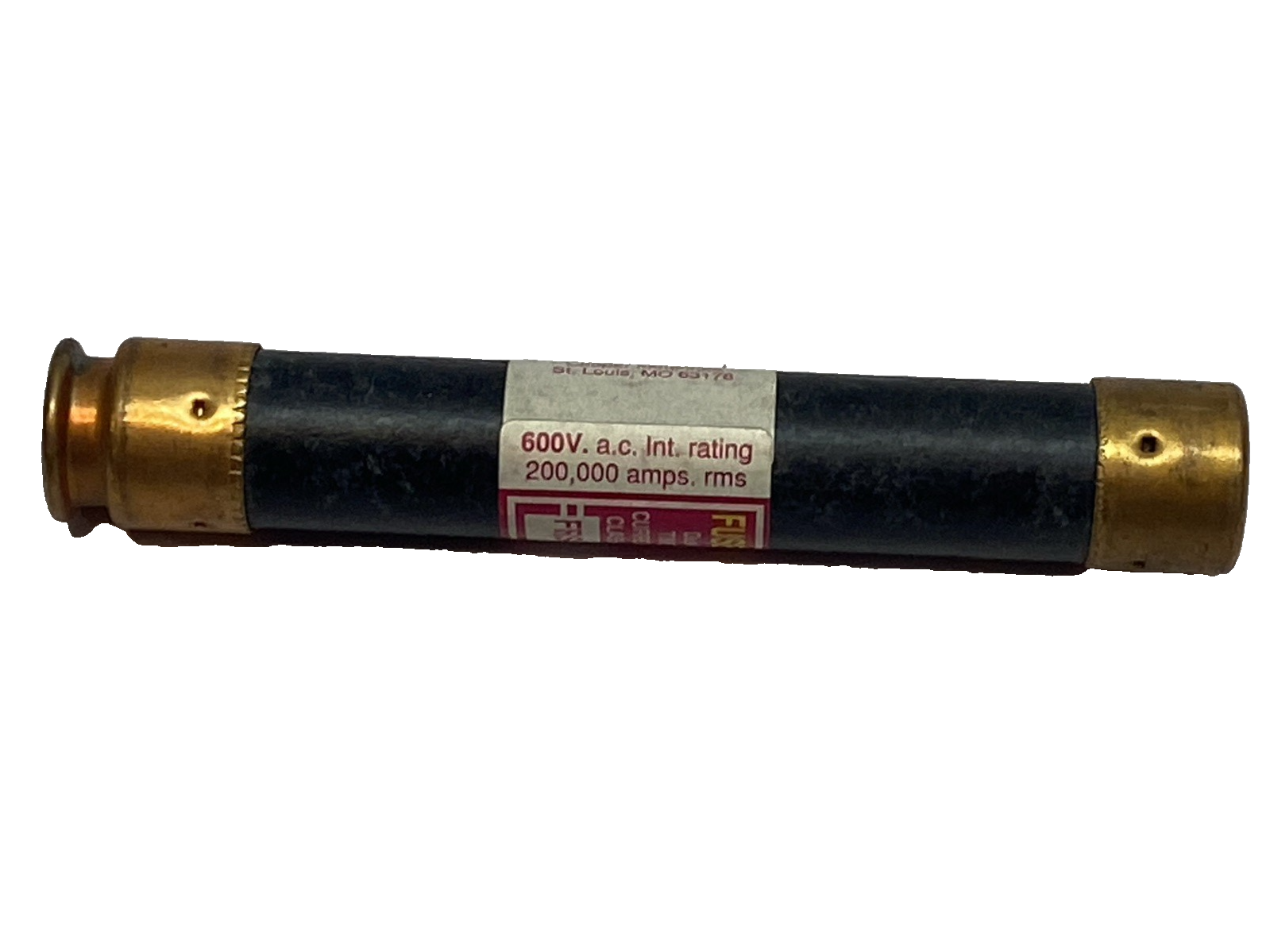 Bussmann FRS-R-17-1/2 Fusetron Time Delay Fuse 17.5A 600VAC LOT OF 4 - Maverick Industrial Sales