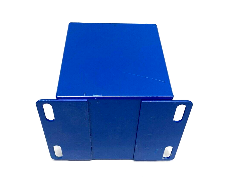 Saginaw SCE SCE-1PBXI Single Pushbutton Enclosure, 4"x4"x4.75" Blue, NO LID - Maverick Industrial Sales