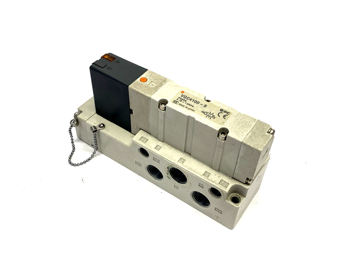 SMC VQC4100-5 Solenoid Valve & Base - Maverick Industrial Sales