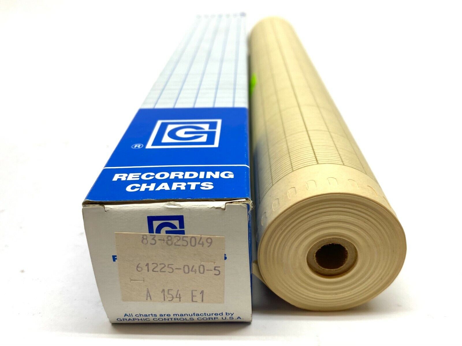 Graphic Controls 10931 Strip Chart Paper -30 to 80 Range 12-1/2" Wide Roll - Maverick Industrial Sales