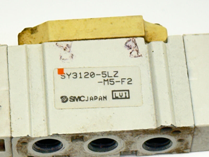 SMC SY3120-5LZ-M5-F2 Pneumatic Solenoid Valve 2-Position 24VDC - Maverick Industrial Sales