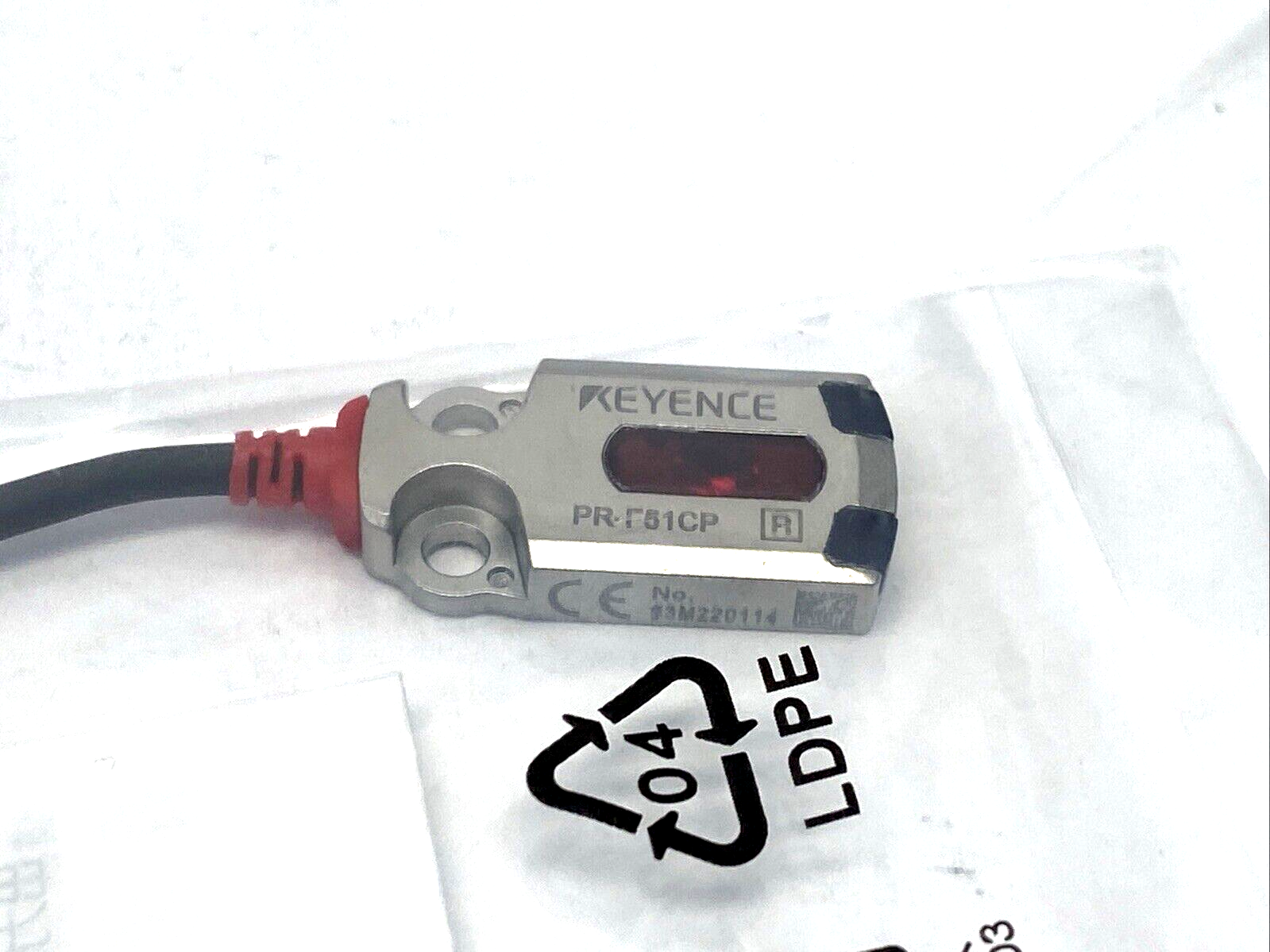 Keyence PR-F51CP Miniature Photoelectric Sensor, Transmitter & Receiver - Maverick Industrial Sales