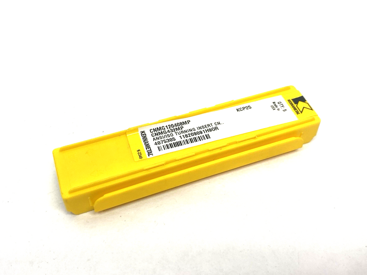 Kennametal CNMG120408MP Kenloc™ Negative Insert 4075305 PKG OF 4 - Maverick Industrial Sales
