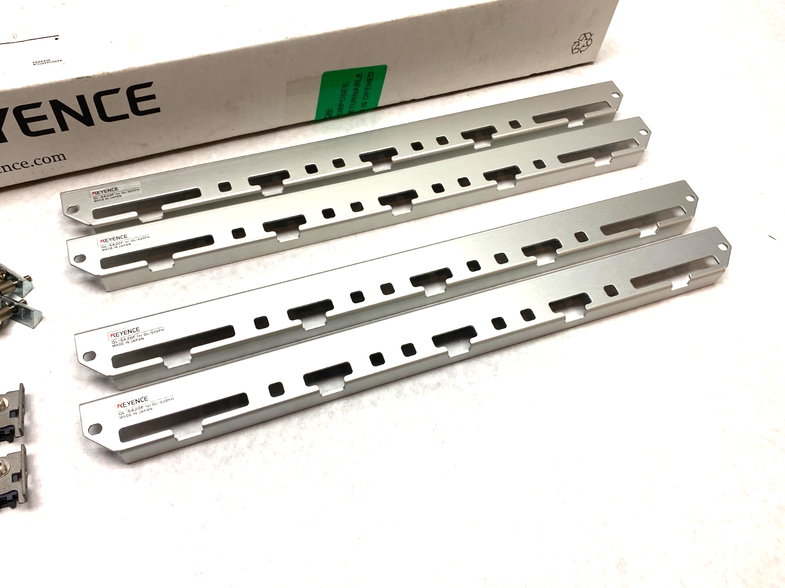 Keyence GL-SA20F Protection Cover for 20-Beam Axes Light Curtain(s) BOX OF 2 SET - Maverick Industrial Sales