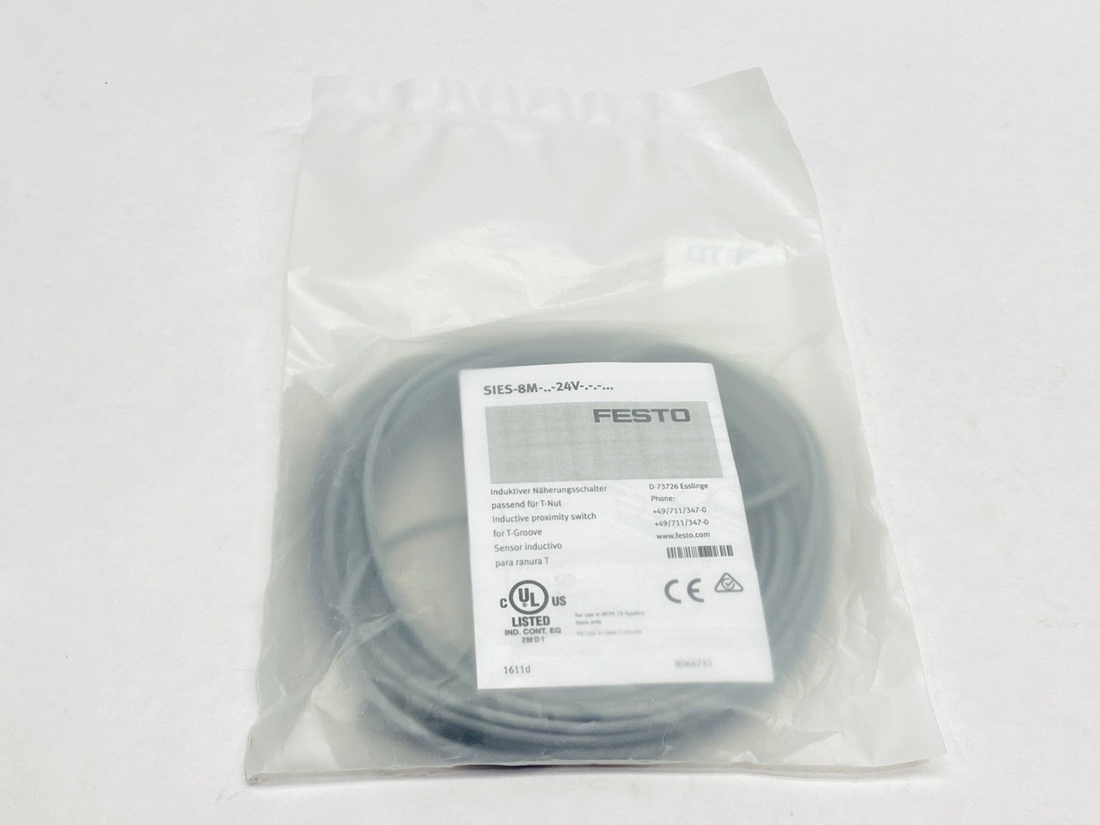 Festo SIES-8M-NS-24V-K-7.5-OE Proximity Sensor 10-30V 551396 - Maverick Industrial Sales