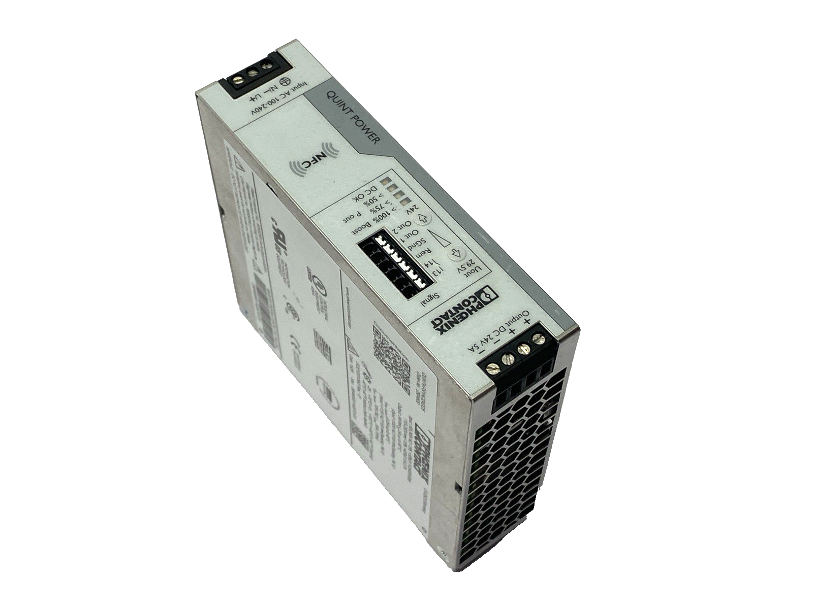 Phoenix Contact QUINT4-PS/1AC/24DC/5 Power Supply 24VDC 5A 120W 2904600 - Maverick Industrial Sales