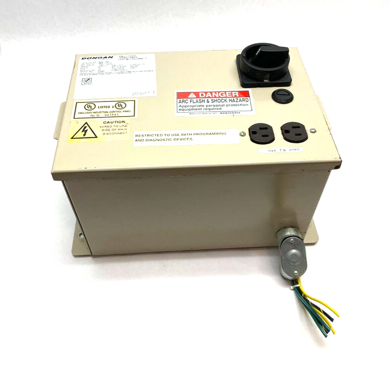 Dongan Transformers ADL-230 Transformer Lighting Disconnect Enclosure 1-Phase - Maverick Industrial Sales