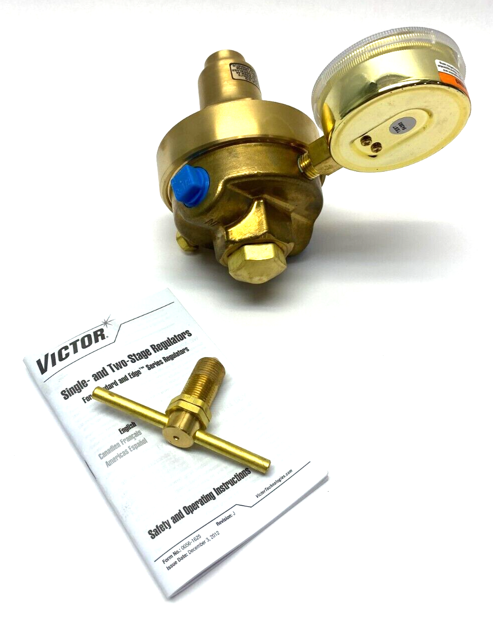 Victor L700E-500 Inline Gas Regulator 10-200psi 1/2" NPT Fem In & Out 0780-1221 - Maverick Industrial Sales