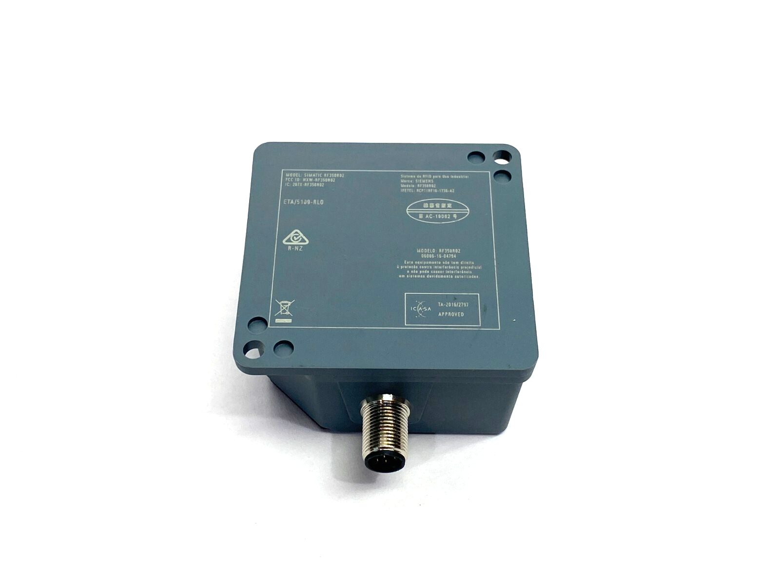 Siemens 6GT2801-4BA10 SIMATIC RF350R Gen 2 Reader RS422 interface - Maverick Industrial Sales
