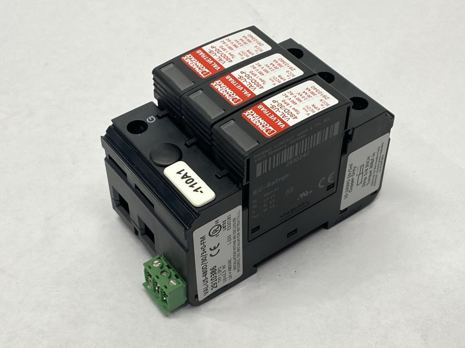 Phoenix Contact VAL-US-480D/30/3+0-FM Surge Protection Device 2910386 - Maverick Industrial Sales