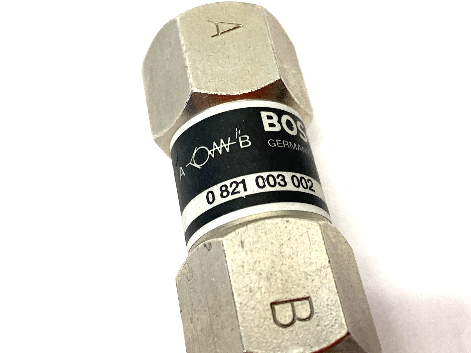 0821003002 | Bosch Rexroth Aventics Non-Return Poppet Valve, Series NR01 1/4" - New Other - Maverick Industrial Sales