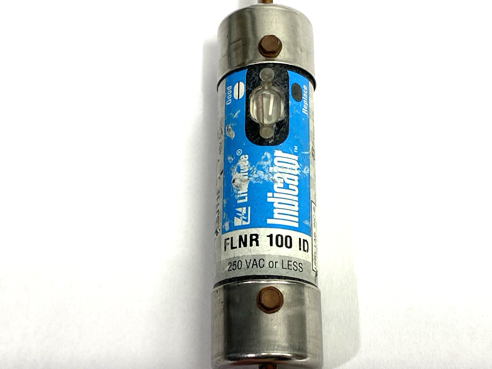 FLNR100ID | Littelfuse Time Delay Current Limiting Fuse Class RK5 250V 100A - Used - Maverick Industrial Sales