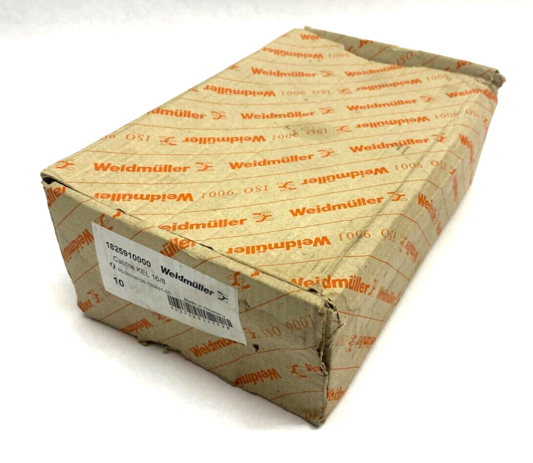 Weidmüller 1825910000 Cabtite Cable Frame Inlet Grommets KEL 16/8 BOX OF 9 - New – Open box - Maverick Industrial Sales