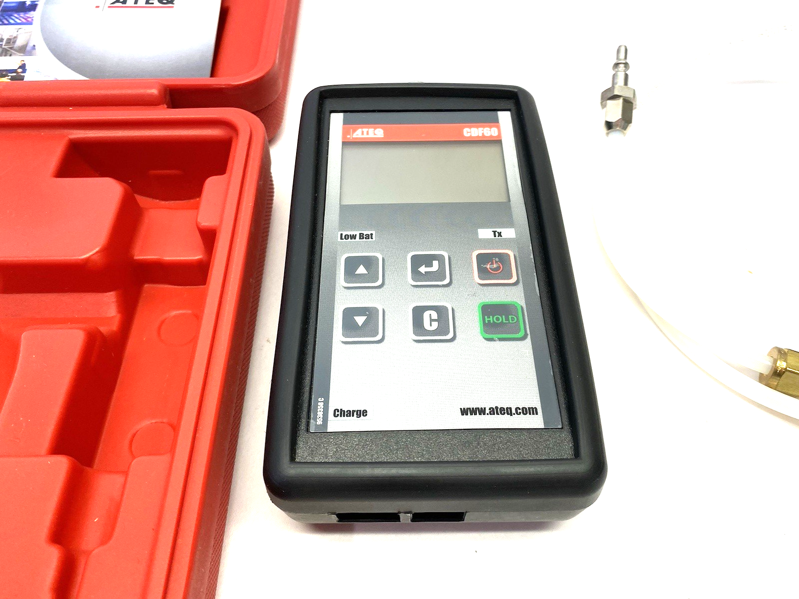 CDF60 | ATEQ Compact Handheld Leak/Flow Calibrator - Used - Maverick Industrial Sales