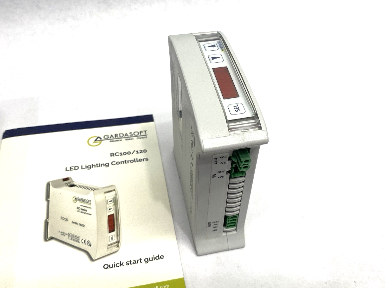 RC120 | Gardasoft Machine Vision Control LED Lighting Controller, Single Channel - New – Open box - Maverick Industrial Sales