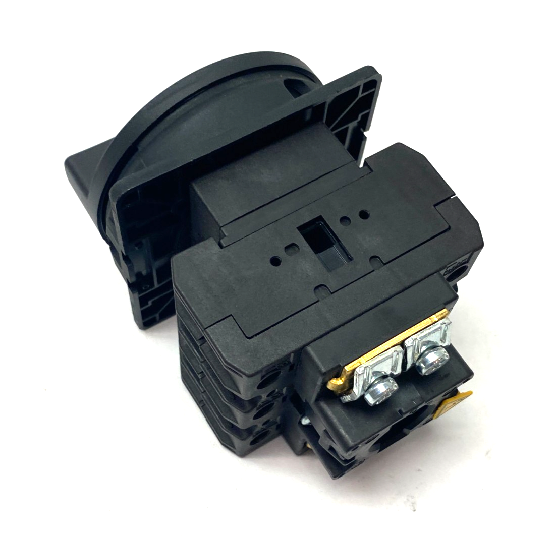 Eaton Moeller P3-63/EA/SVB-SW Rotary Disconnect Main Switch, Flush Mount, Black - Maverick Industrial Sales