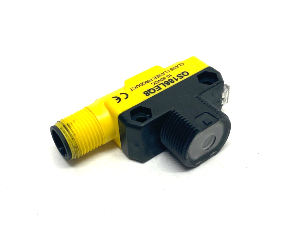 Banner QS186LEQ8 WORLD-BEAM Photoelectric Laser Sensor Class 1, 70253 - Maverick Industrial Sales
