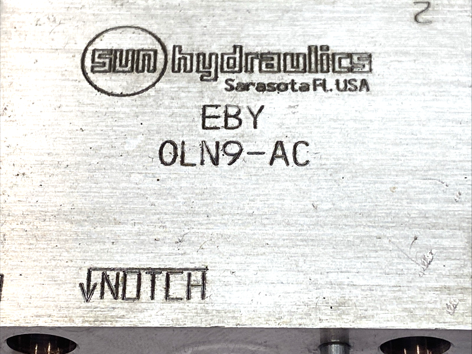 EBY-0LN9-AC | Sun Hydraulics ISO 03 Hydraulic Manifold - Used - Maverick Industrial Sales