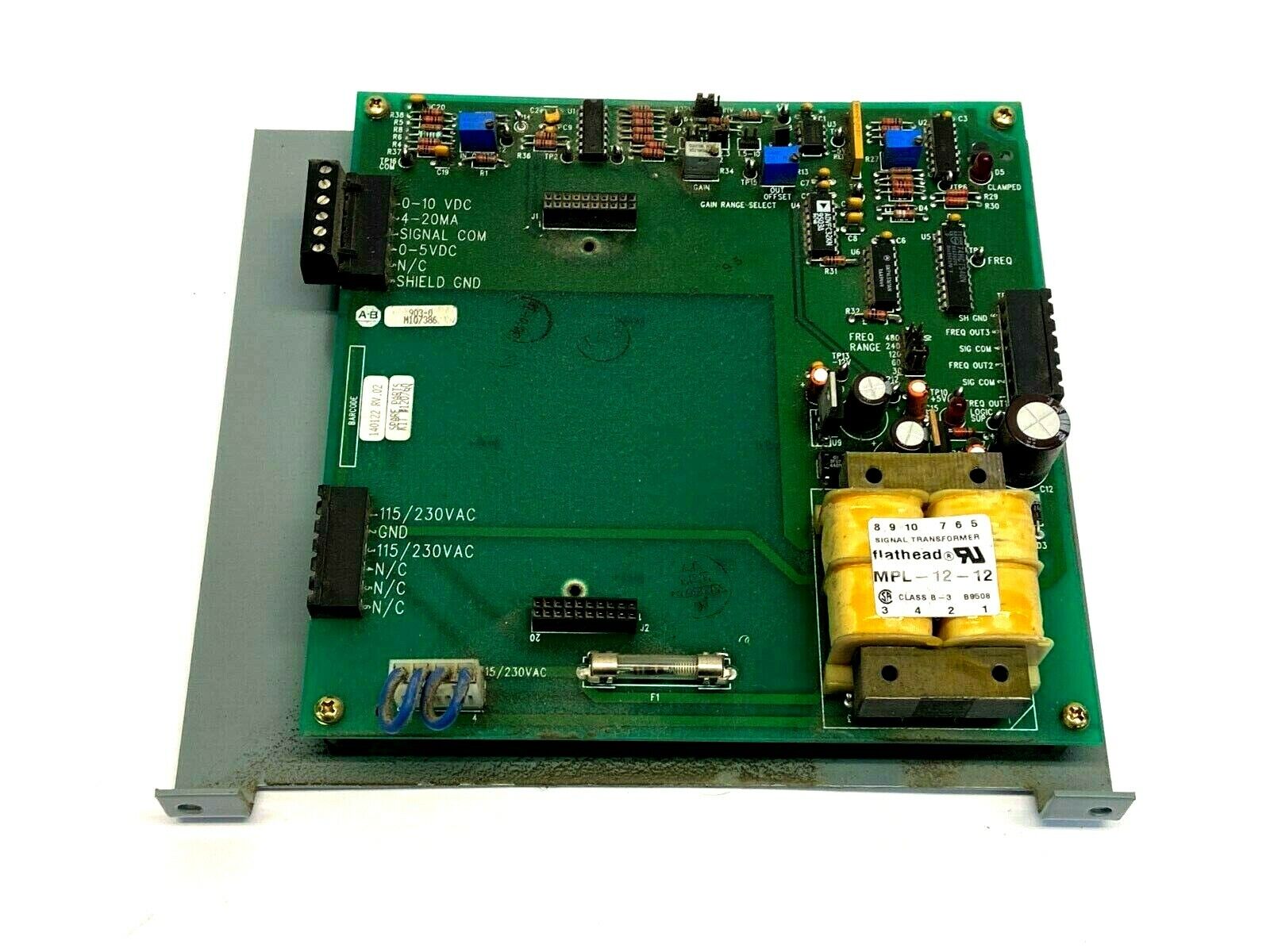 Allen Bradley 140122 Rev .02 Isolated Signal Conditioner Board 120760 - Maverick Industrial Sales