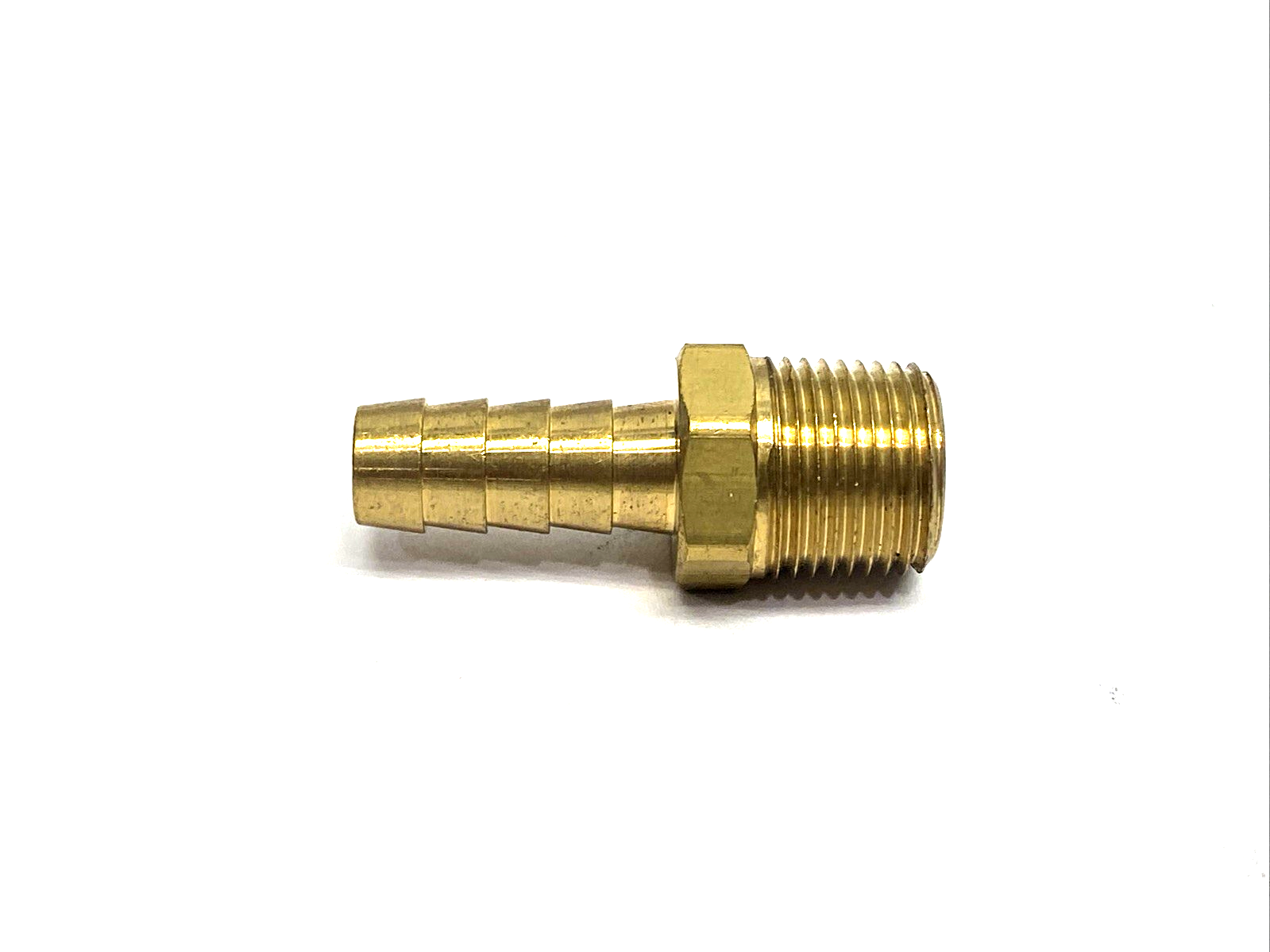 Dixon MC1020606C 3/8" NPTF x 3/8" Hose Barb Brass Fitting LOT OF 4 - Maverick Industrial Sales