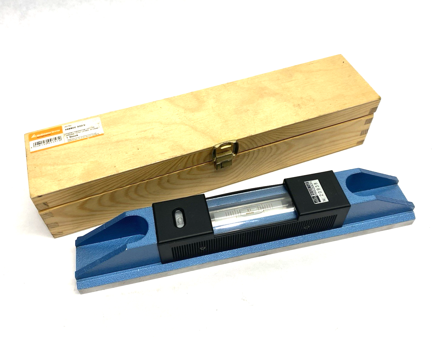 Hoffmann Group 468800 300/2 Shaft Spirit Level Base Length×Accuracy: 300/2 mm - Maverick Industrial Sales