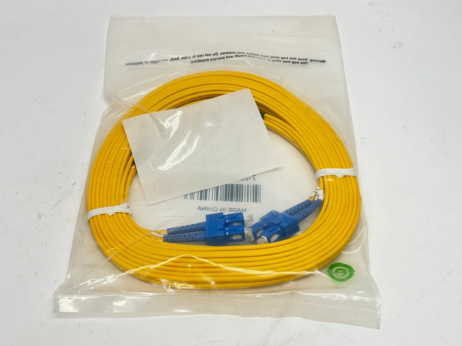 Belkin F2F80277-10M Duplex Fiber Optic Cable SC/SC:8.3/125 10m 7-22868-85843-6 - Maverick Industrial Sales