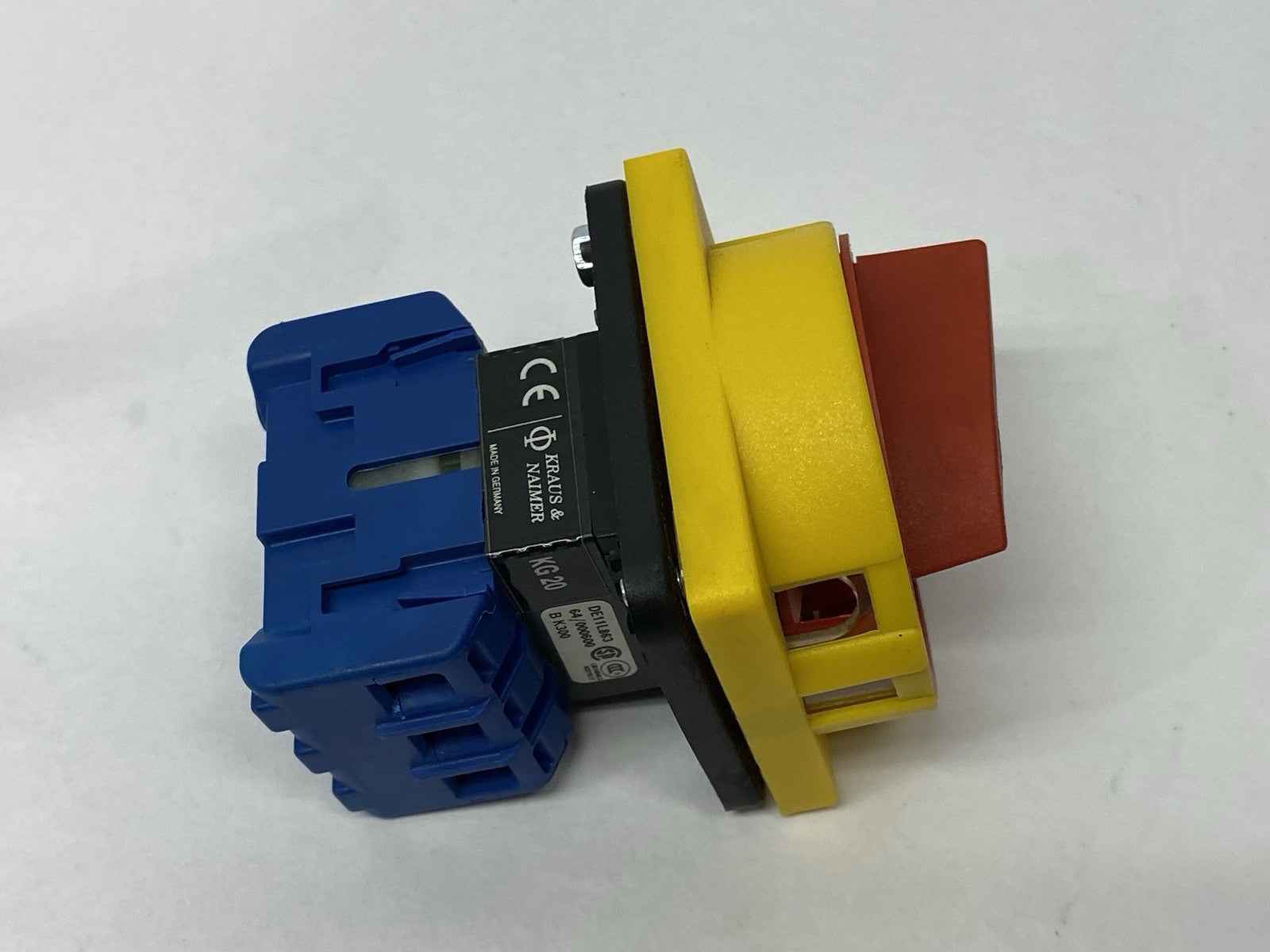 KG20 DE11L863,KG20B.T203/01.E | Kraus & Naimer KG20 DE11L863 Load Switch Disconnecter 25A KG20B.T203/01.E - Used - Maverick Industrial Sales