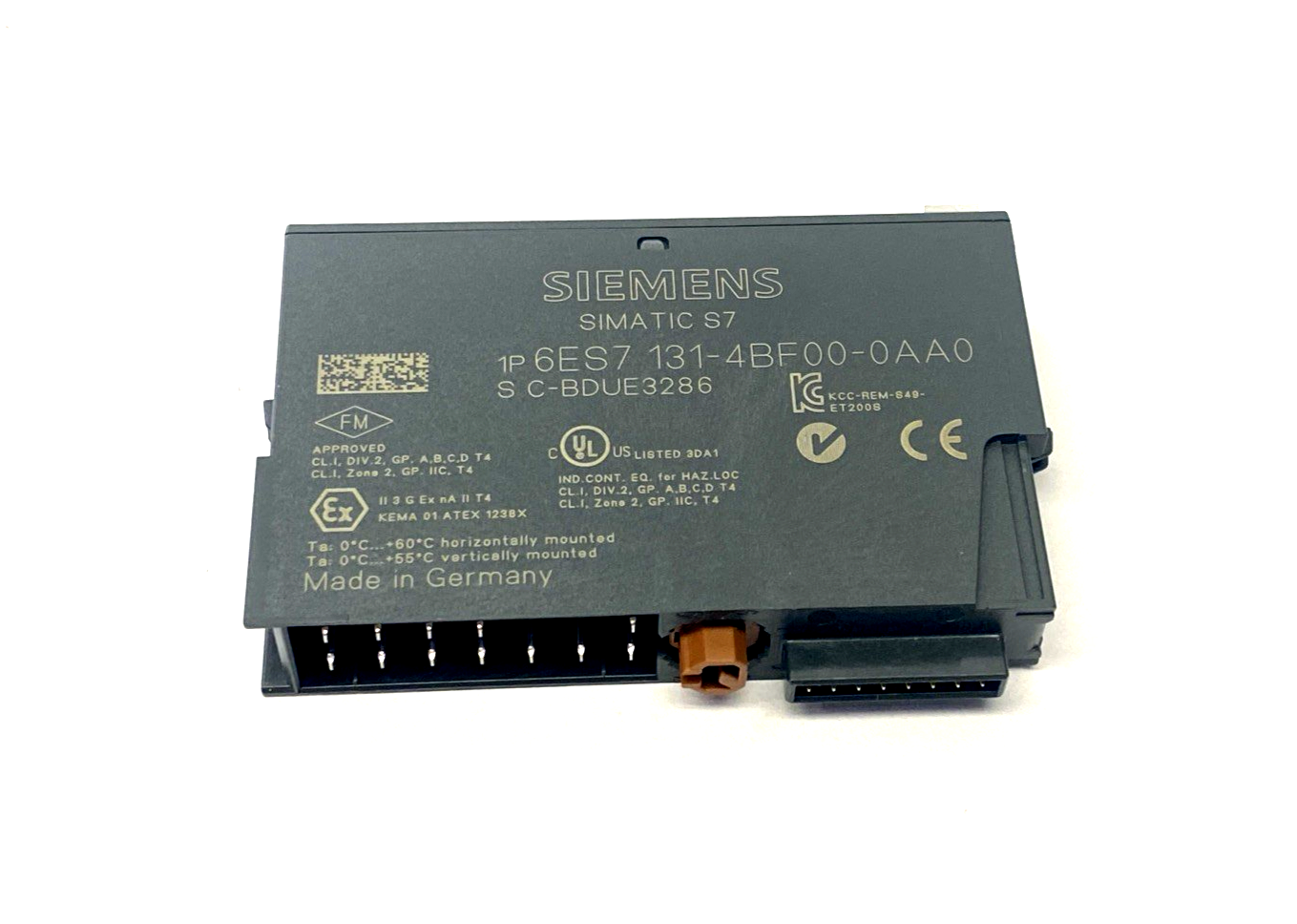 Siemens 6ES7131-4BF00-0AA0 SIMATIC ET 200S Digital Input Module 8 DI DC24V - Maverick Industrial Sales