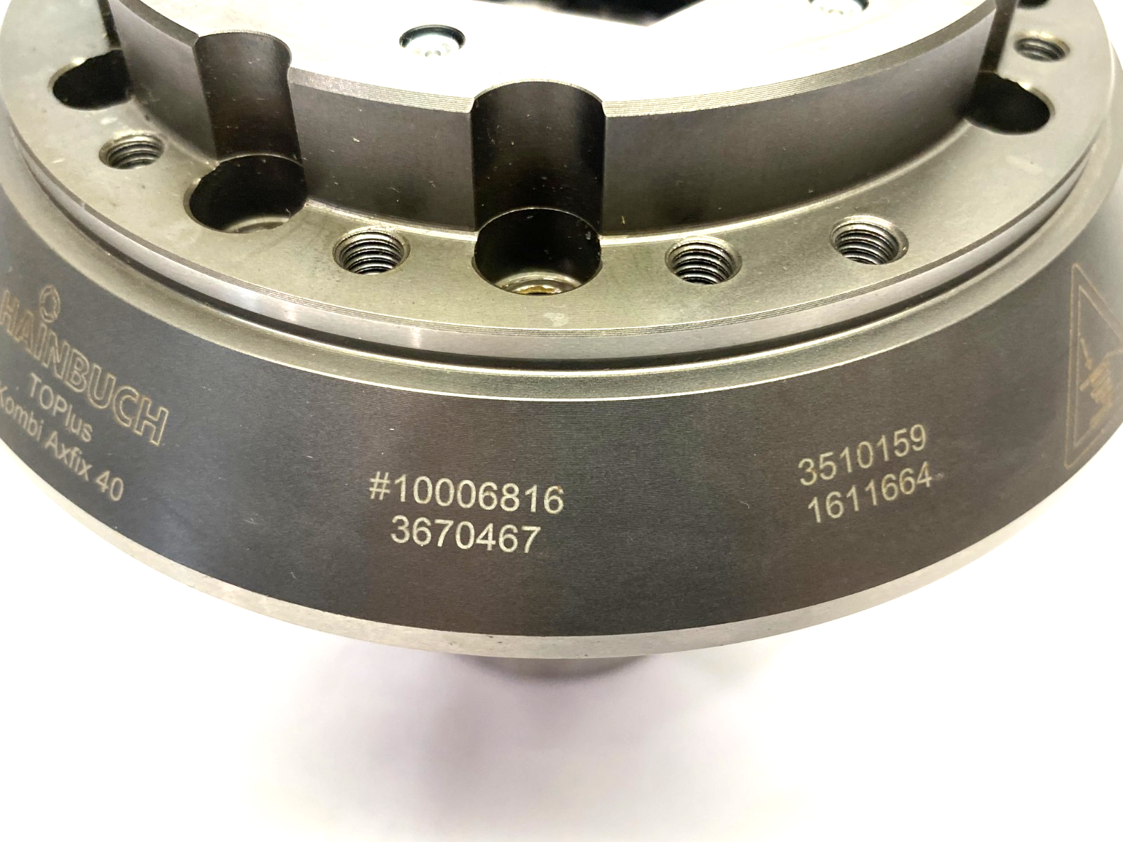 10006816 | Hainbuch TOPlus Kombi Axfix 40 Clamping Head Assembly - Used - Used - Maverick Industrial Sales