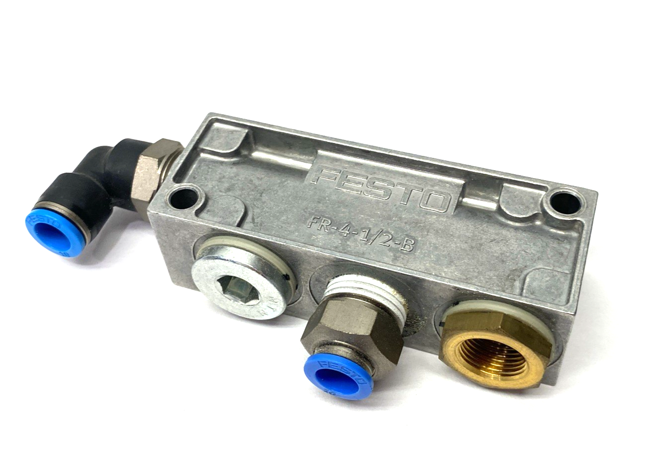 Festo FR-4-1/2-B Distributor block 6704 - Maverick Industrial Sales