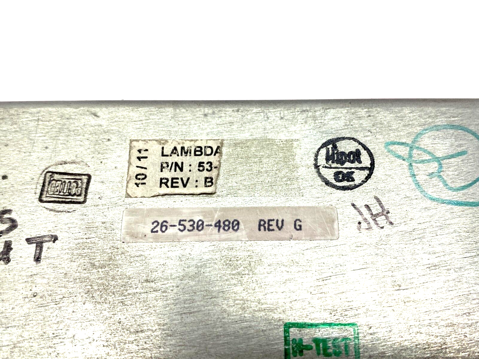 TDK Lambda 26-530-480 Rev. G EMI Power Supply Line Filter 3-Pole - Maverick Industrial Sales