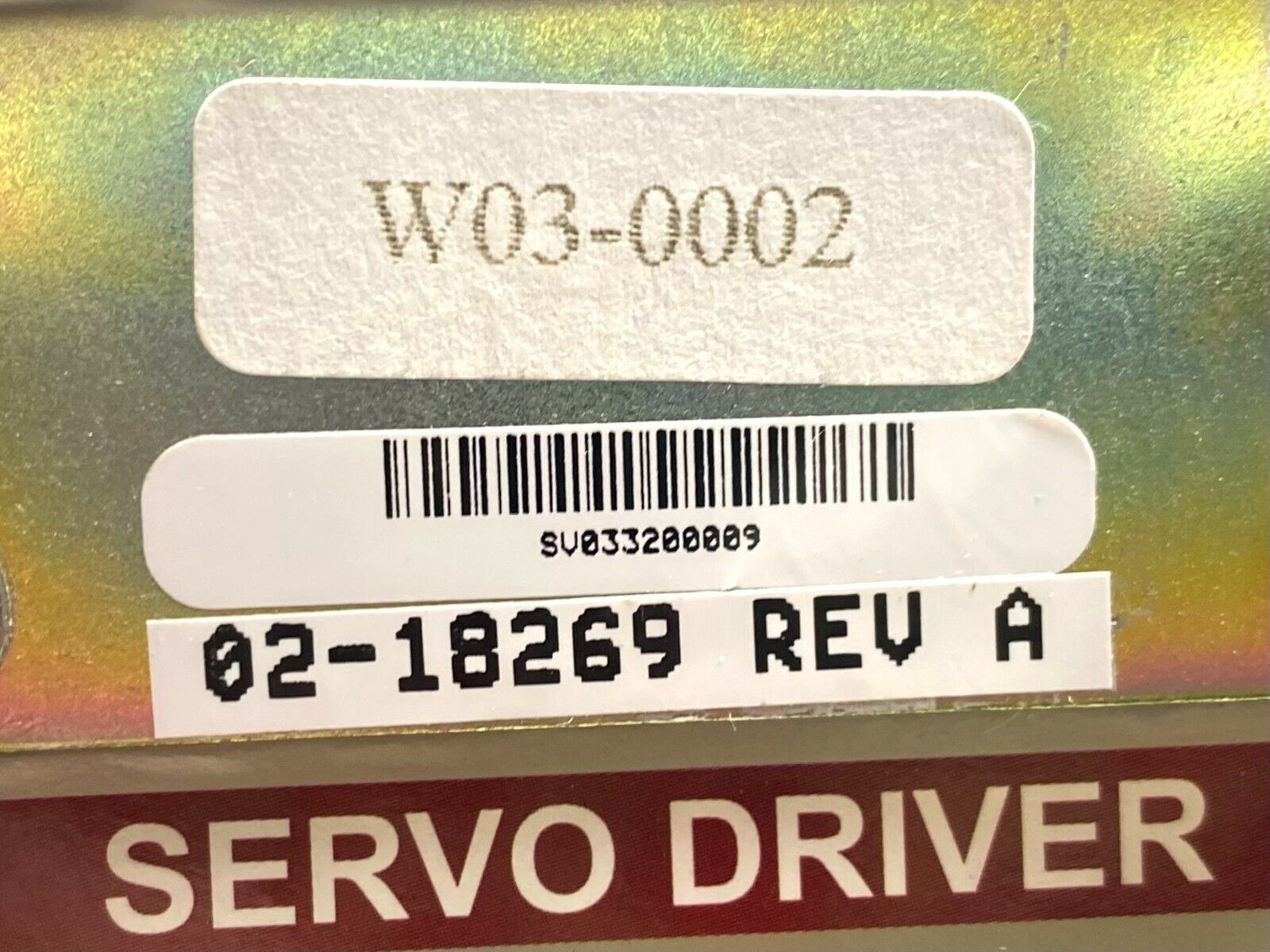 ASM 02-15783-73 Servo Driver 02-18269 Rev A AD 8912 09-15597 APD30 APD20 - Maverick Industrial Sales