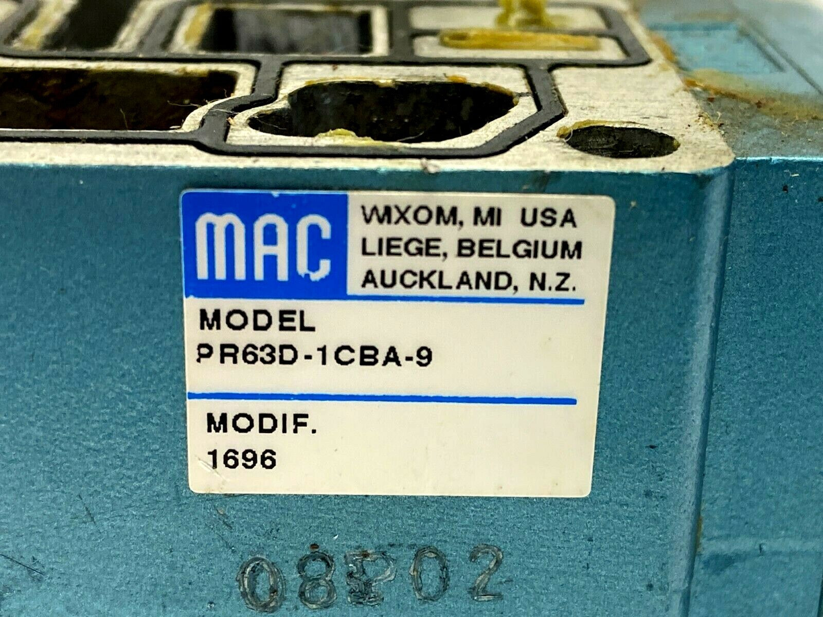 Mac Valves MPP63A-0151 Multi-Pressure Pak w/ PR63D-1CBA-9 Valve Manifold - Maverick Industrial Sales
