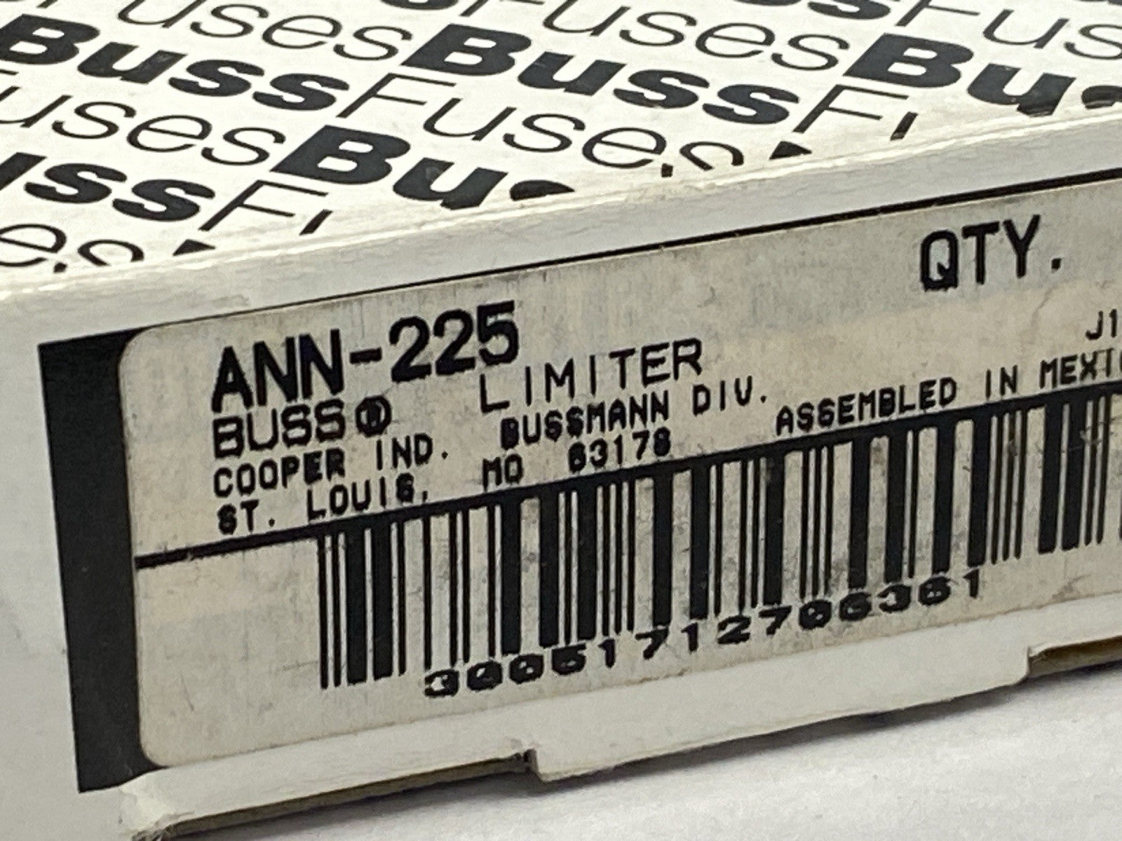 Bussmann ANN-225 Very Fast Acting Limiter 225A 80VDC 125VAC LOT OF 3 - Maverick Industrial Sales