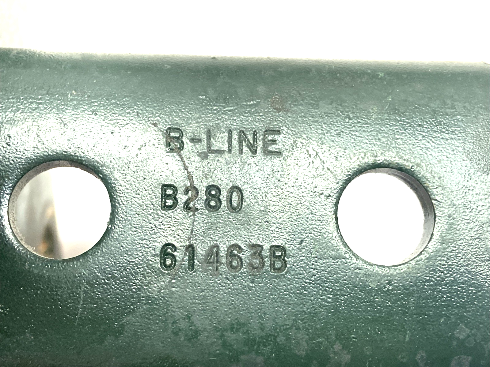 Eaton B280 Square Offset Post Base Green 6" x 6" x 3 1/2" Fits B22 1 5/8" - Maverick Industrial Sales
