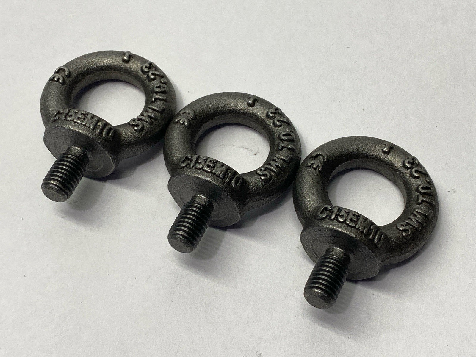 Tiedown Lifting Eyebolt SWLT 0.23 C15E M10 1" LOT OF 3 - Maverick Industrial Sales