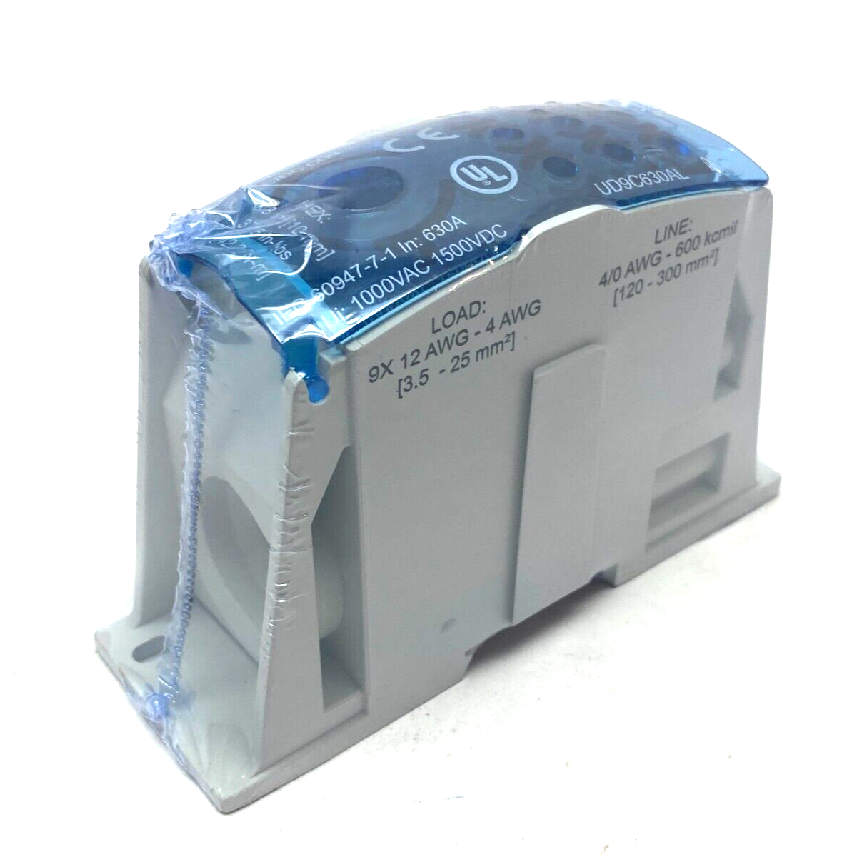 Nvent Erico UD9C630AL Eriflex Power Distribution Block 1 to 9 Cables 569203 - Maverick Industrial Sales