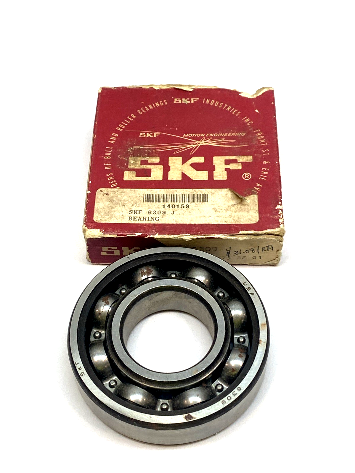 SKF 6309 JEM Deep Groove Ball Bearing 45x100x25mm C3 Open SKF Explorer - Maverick Industrial Sales