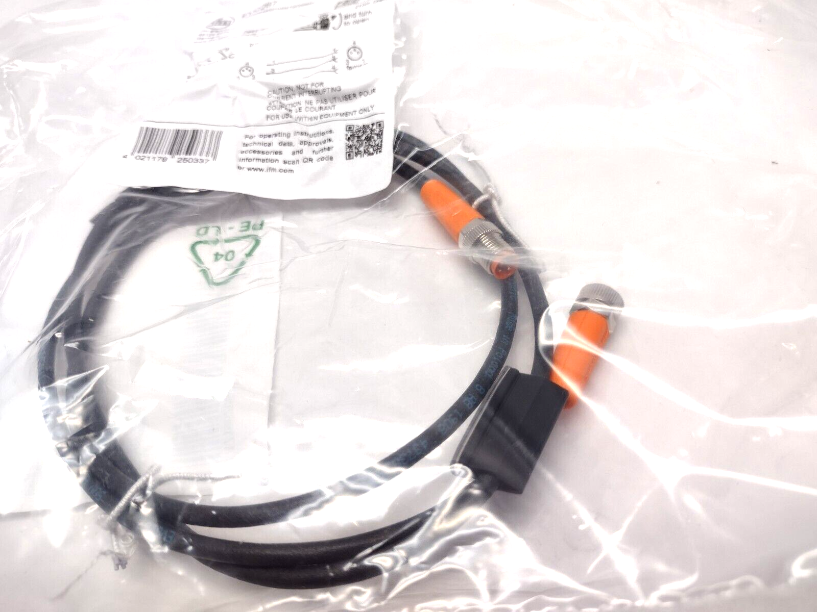 SLM Solutions 843002323 IFM EVC267 Cable M8 - Maverick Industrial Sales